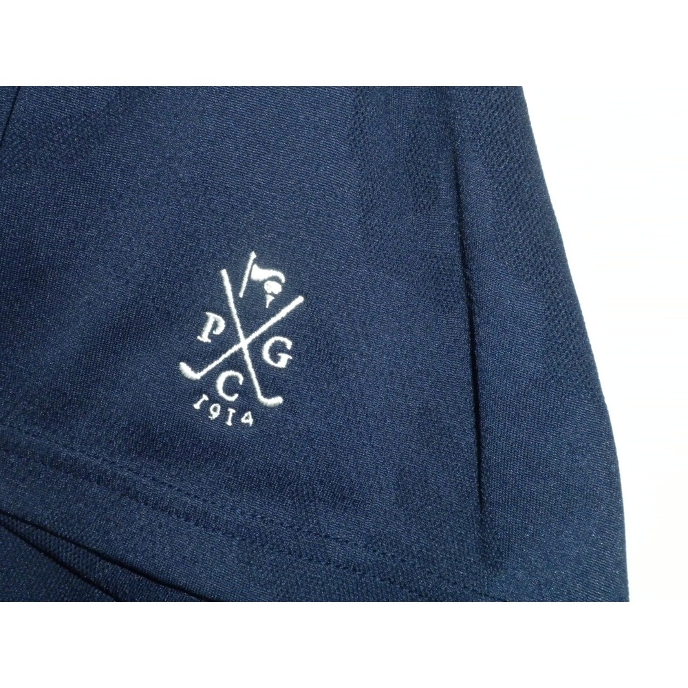 Ralph Lauren Polo Shirt Mens L Blue Jacquard Camo RLX PGC Golf Logo Performance - Picture 3 of 14